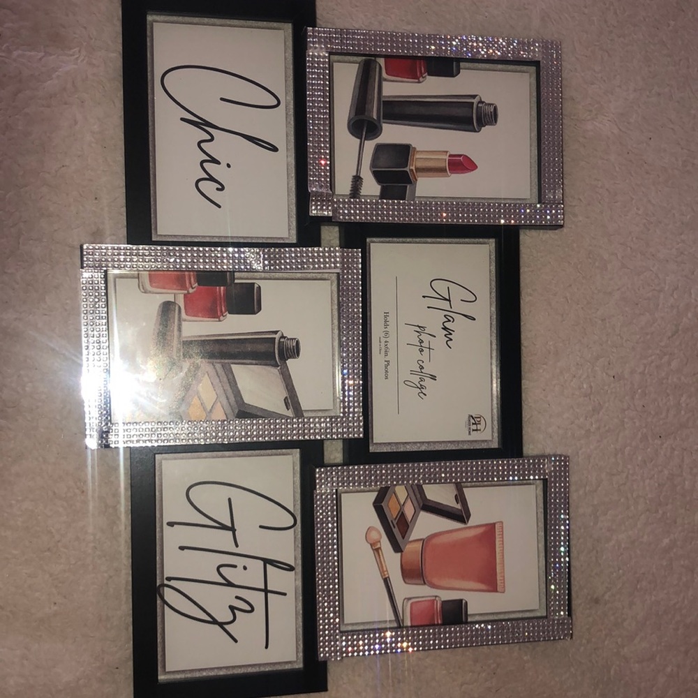 Glam picture frame